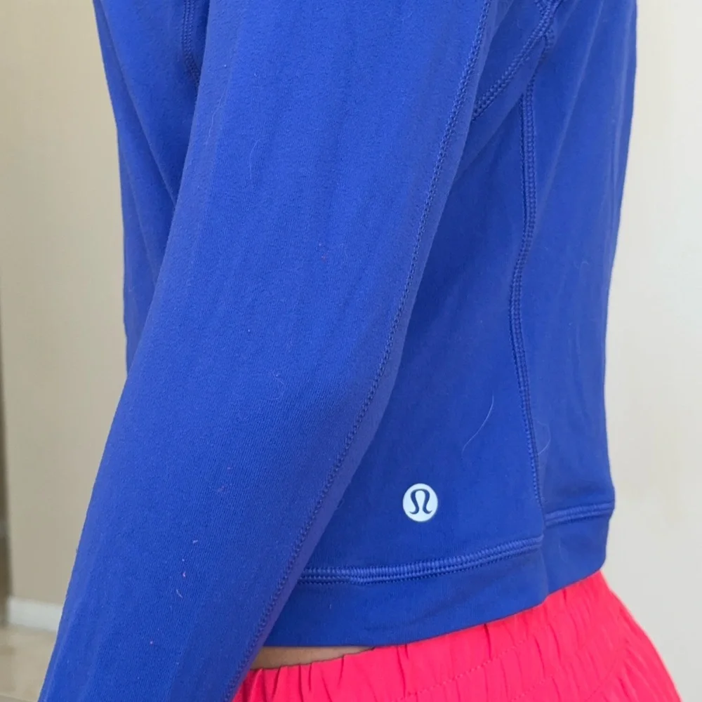 lululemon athletica Royal Blue Long Sleeve Top